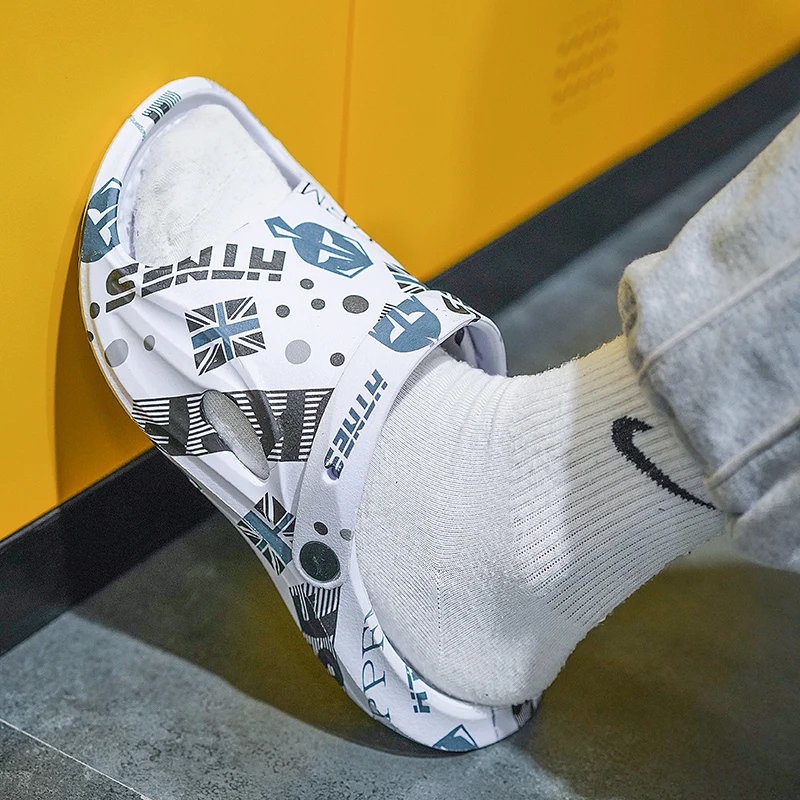 Unisex Summer Slippers Men Clogs Platform Women Beach Sandals Outdoor Casual Non-slip