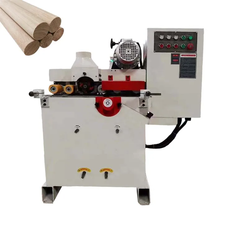 China Manufacturers Wood Broom Stick Making Machine Making Wooden Stick Broom Handle Shove Stick