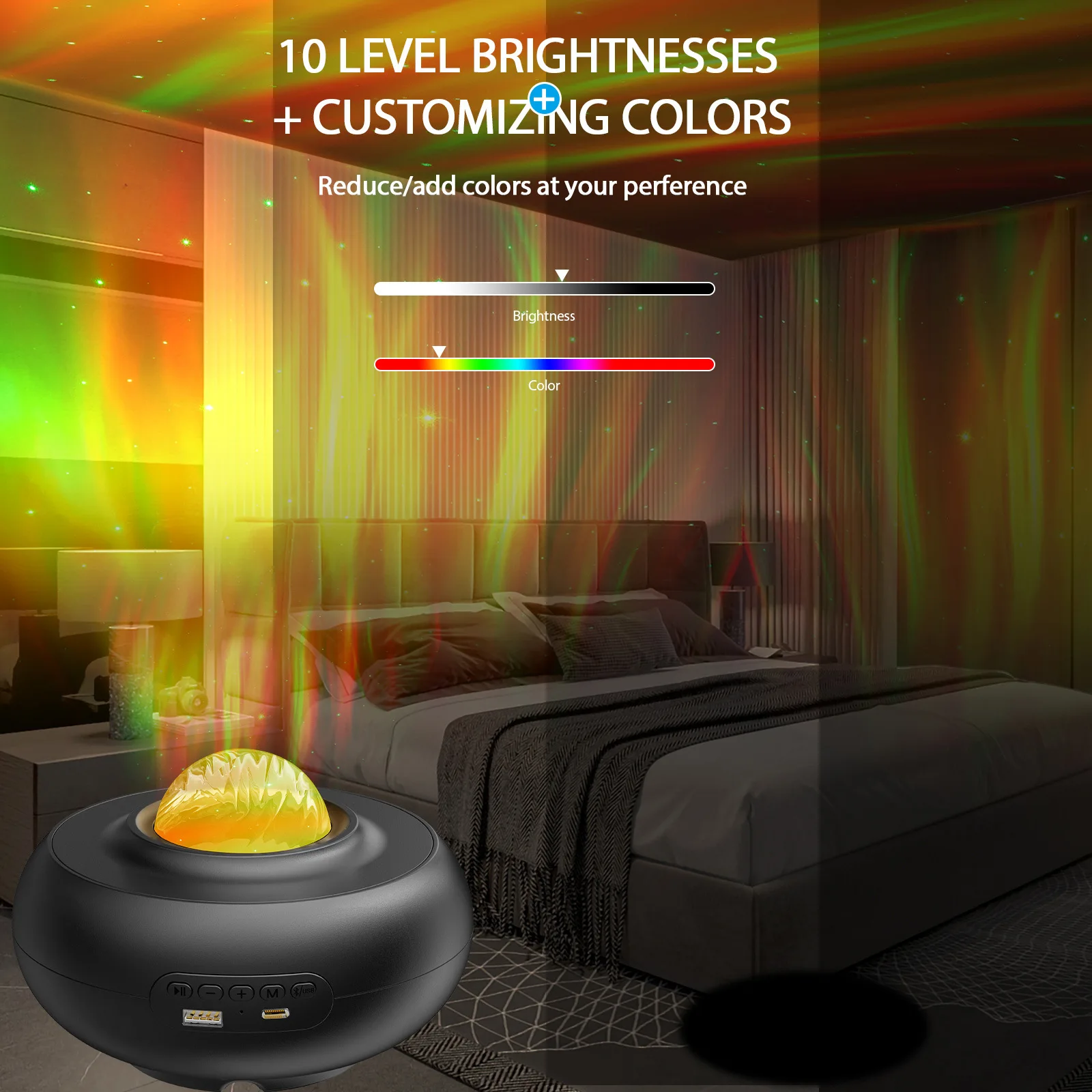 Galaxy Projector Lights Projector 3 in 1 Night Light Projector