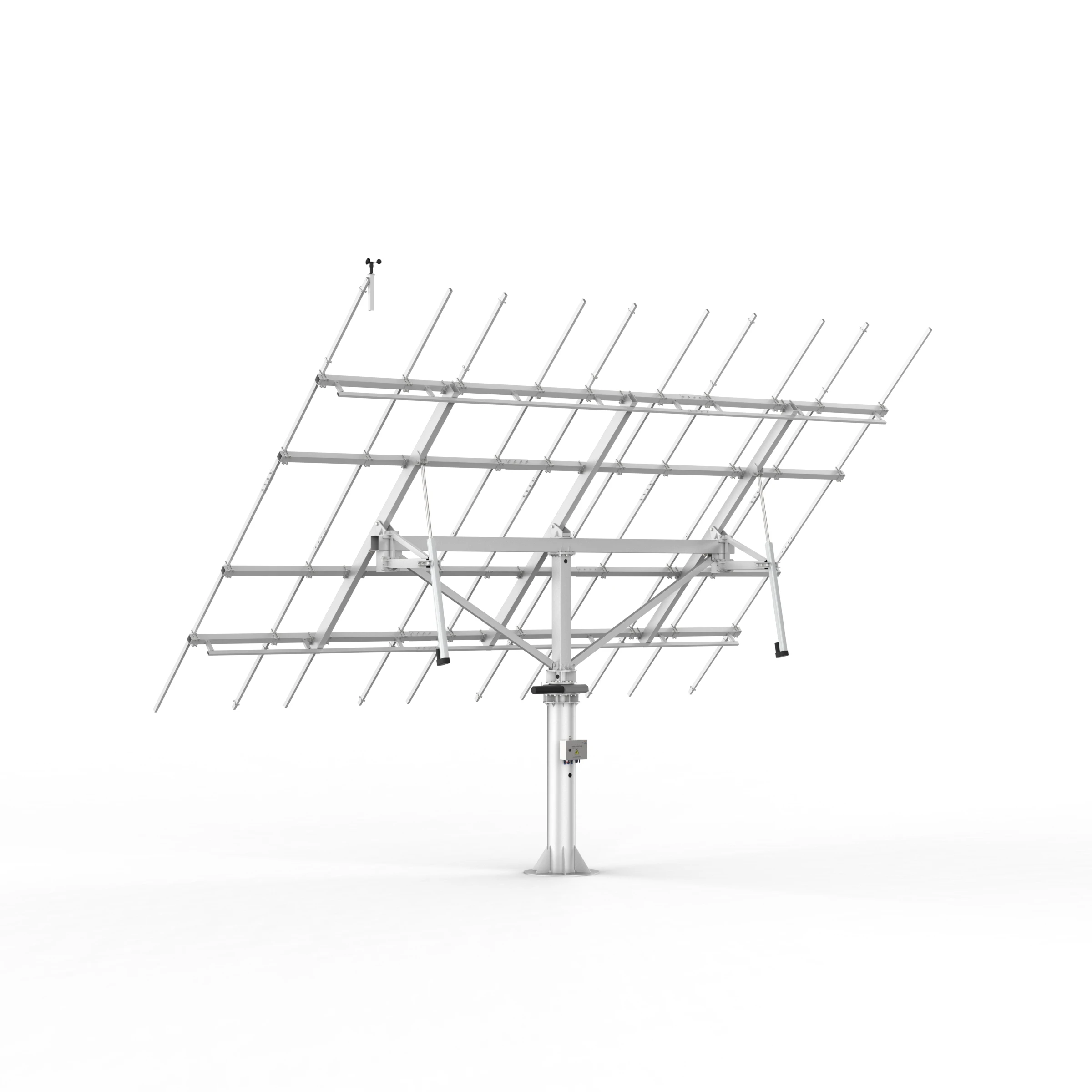 Huayue solar tracker-15KW HYS-28PV-78-M-2LD solar pv sun tracker 2 axis solar tracker price