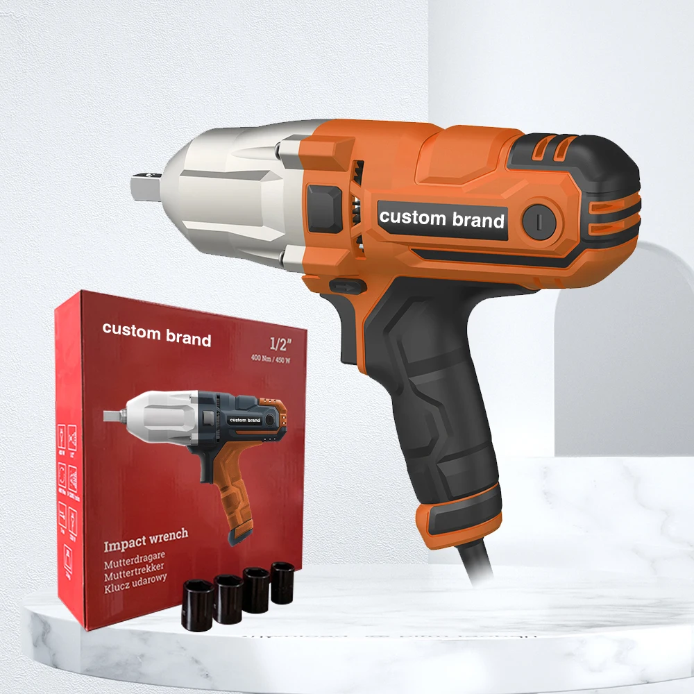 Мощный бесщеточный Электрический ударный гайковерт Drill pro track chain для шин