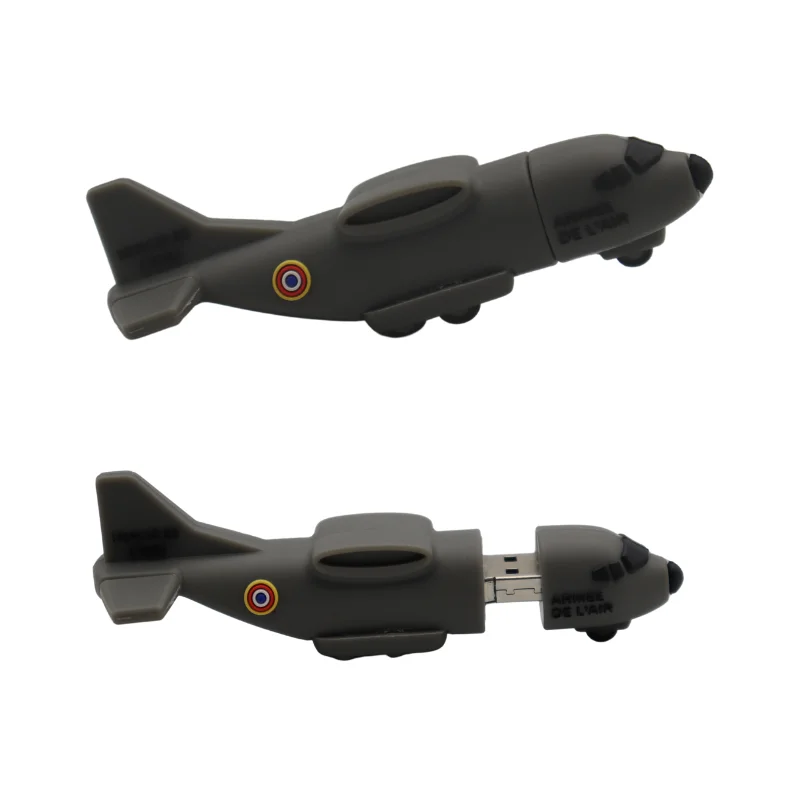 PVC Plane Design Customized Logo USB 2.0 3.0 USB Flash Drives 16gb pen thumb drive train shape usb flash drive