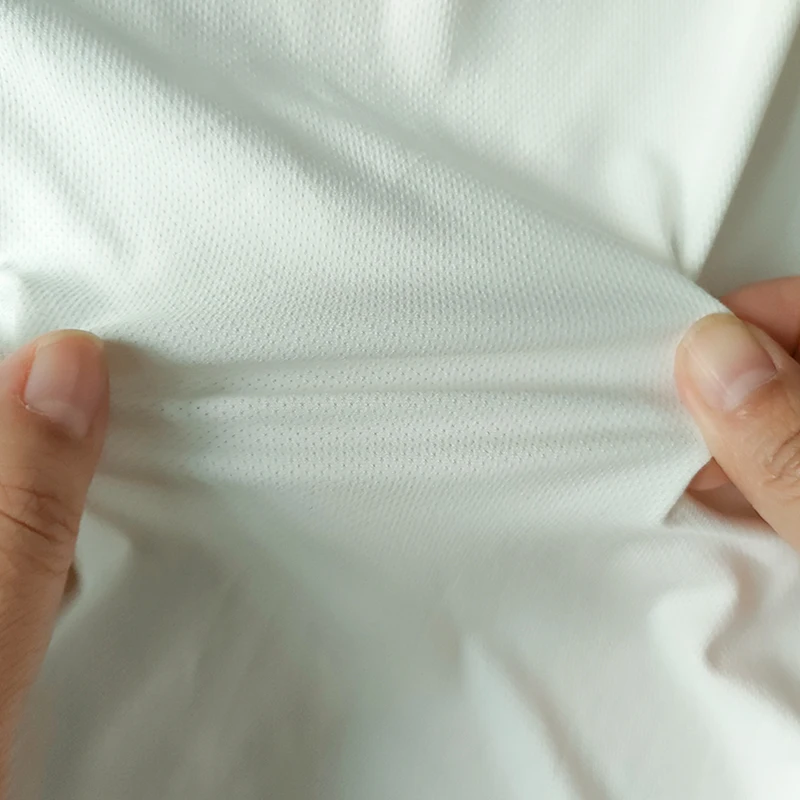 Nylon 80% Spandex 20% Fabric Lulu Nude Knitted Nylon Elastic Fabric, 40/30 Yarn Shark Skin Yoga