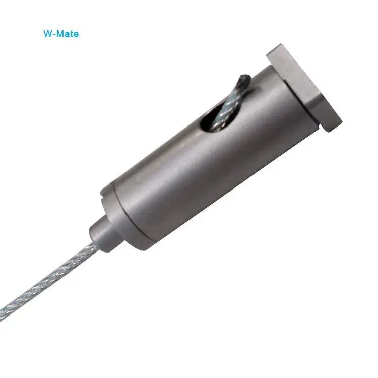 Customized Design Adjustable Aircraft 8mm Brass Cable Clips For Wire Suspension System