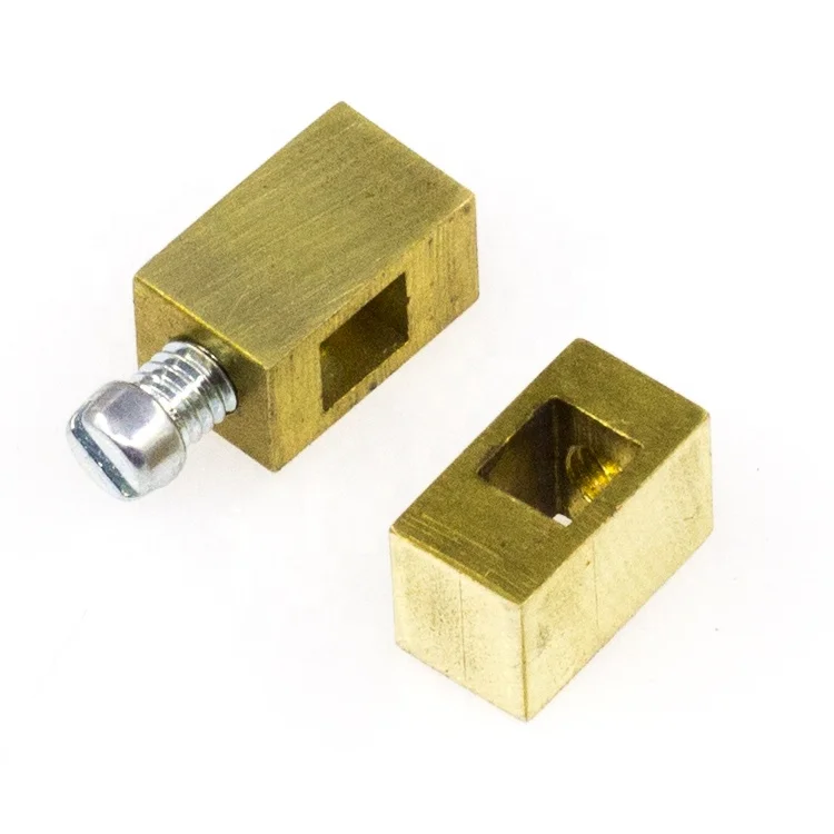 connector terminal block, M3.5  brass screw wire  crimp terminal
