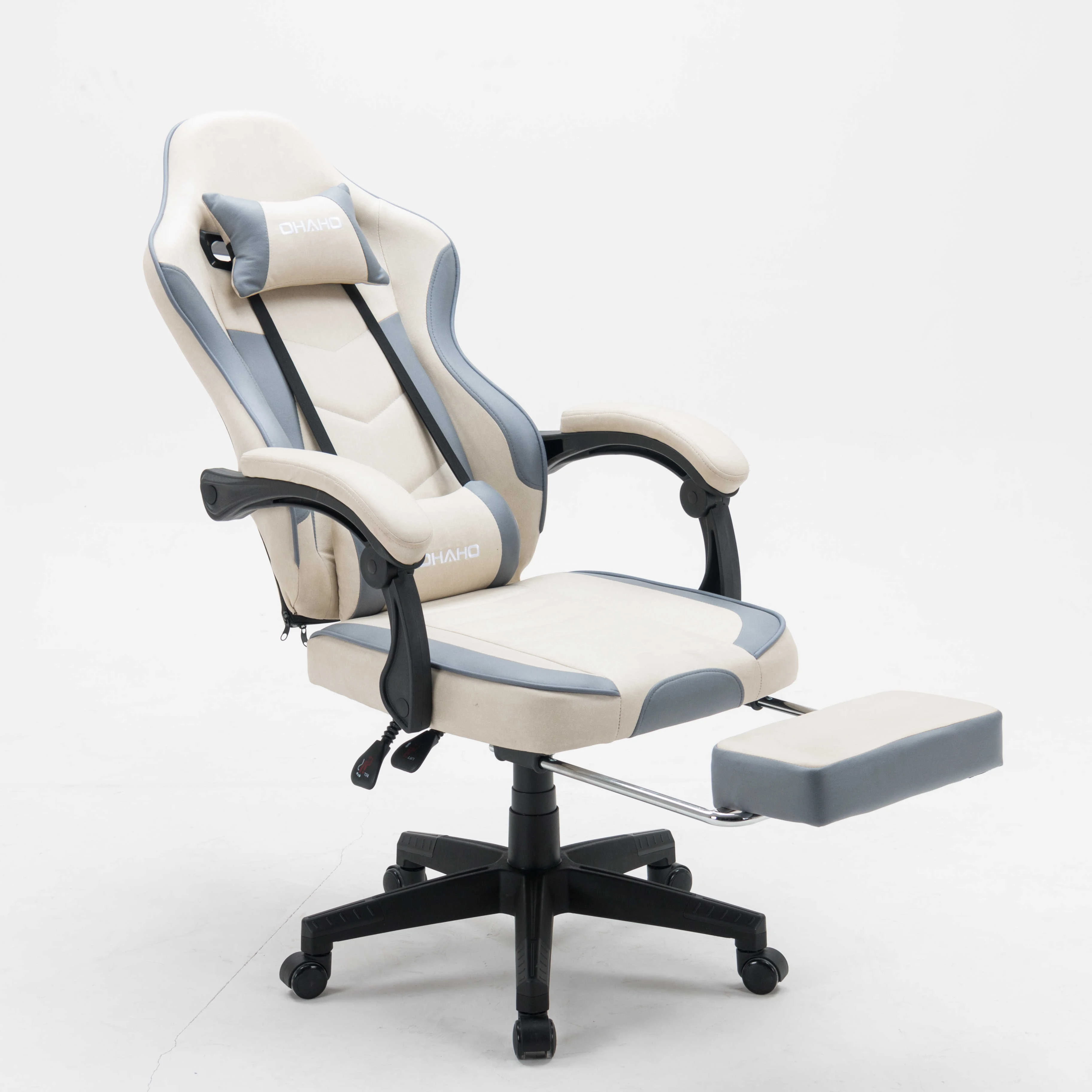 Comfortable armrest racing game scorpion pu leather gaming chair for sale