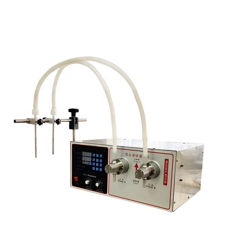 Semi Automatic Horizontal Magnetic Pump Honey Cooking Coconut Oil Liquid Filling Machinery