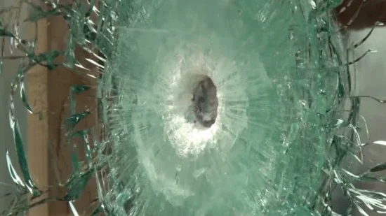 customizaed unbreakable anti theft 3C Curve Flat KAHO Laminated  bullet  proof  glass