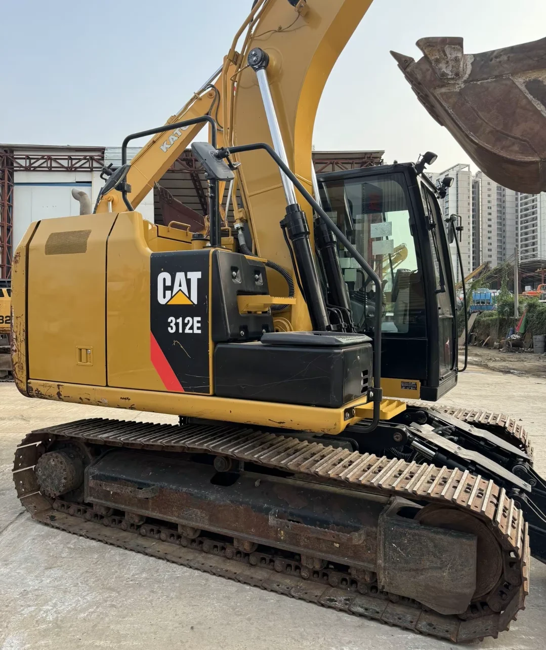 Экскаватор-экскаватор Caterpillar гидравлический резиновый гусеничный экскаватор 12 тонн CAT 312E GM новая модель 2021 2022 2023 год