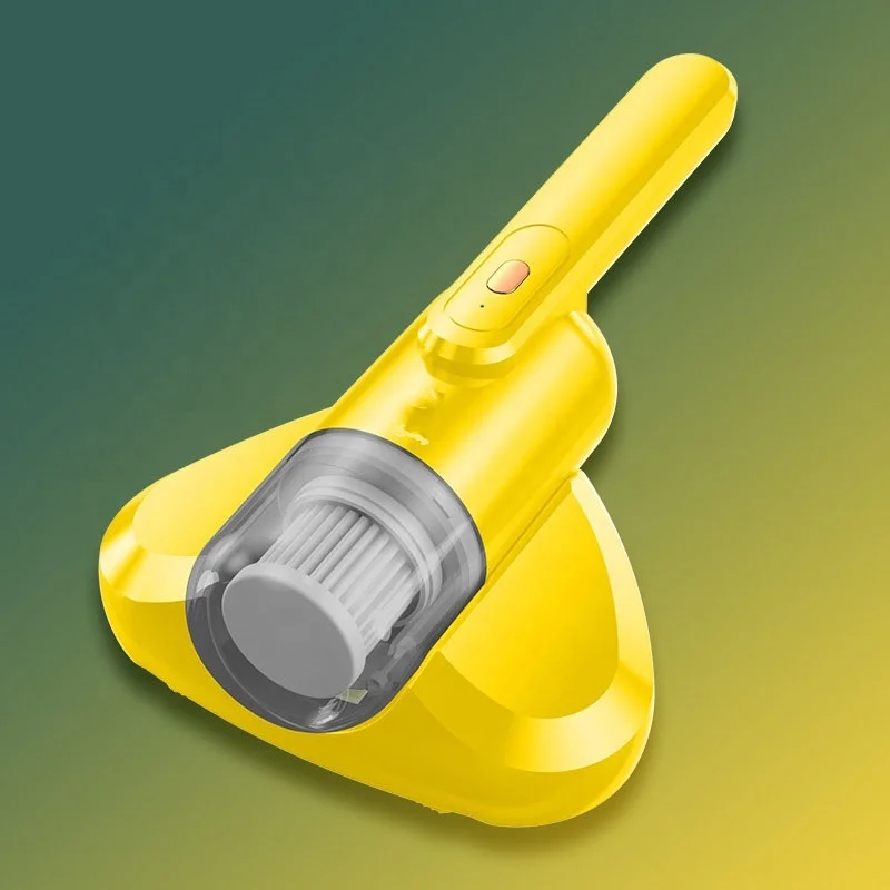 Mite remover Household small mite remover Handheld wireless USB charging ultraviolet mite remover Bed vacuum cleaner