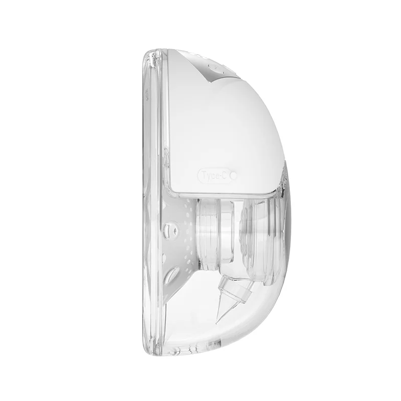 New design soft and comfortable breast pump more convenient single electric breast pump affordable wearable breast pump