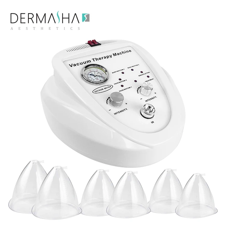 Big Size Cups21cm18cm16cm Vacuum Therapy Machine Vaccum Cup Breast  Butt Vaccum Enlargement Machine