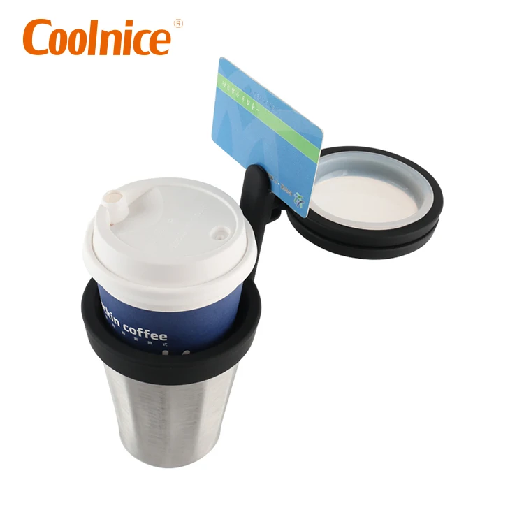 Keep warm cool can organizer water bottle carrier  coffee cup holder for car