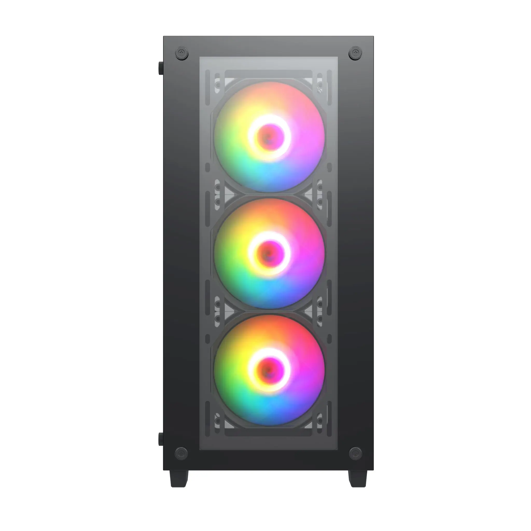 Mid Tower Computer Chassis Desktop 240 Water Cooled Side Acrylic Transparent Cases Gaming Atx Pc Chassis Computer Case