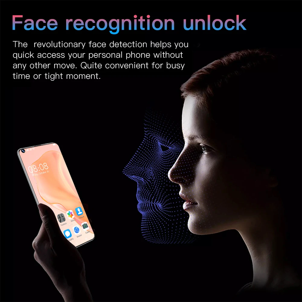 unlocked phone P50 Pro+ TECNO 16+512GB  telephon portabl android 5g cellphones2021