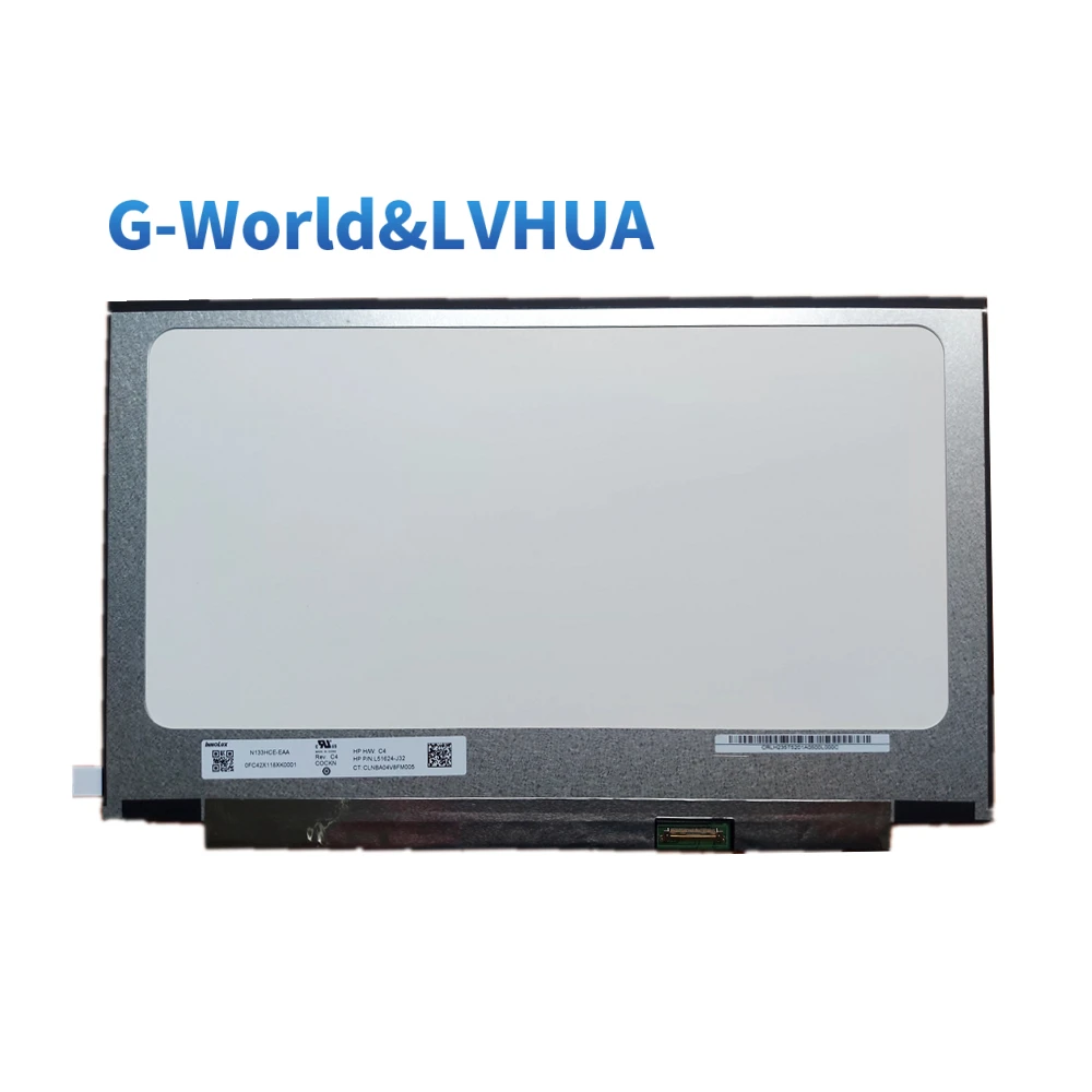 Laptop Screen N133HCE-EAA N133HCE-GA1 For Innolux 13.3 inch 1920*1080 eDP 30 Pins Slim LED Screen Panel B133HAN06.6