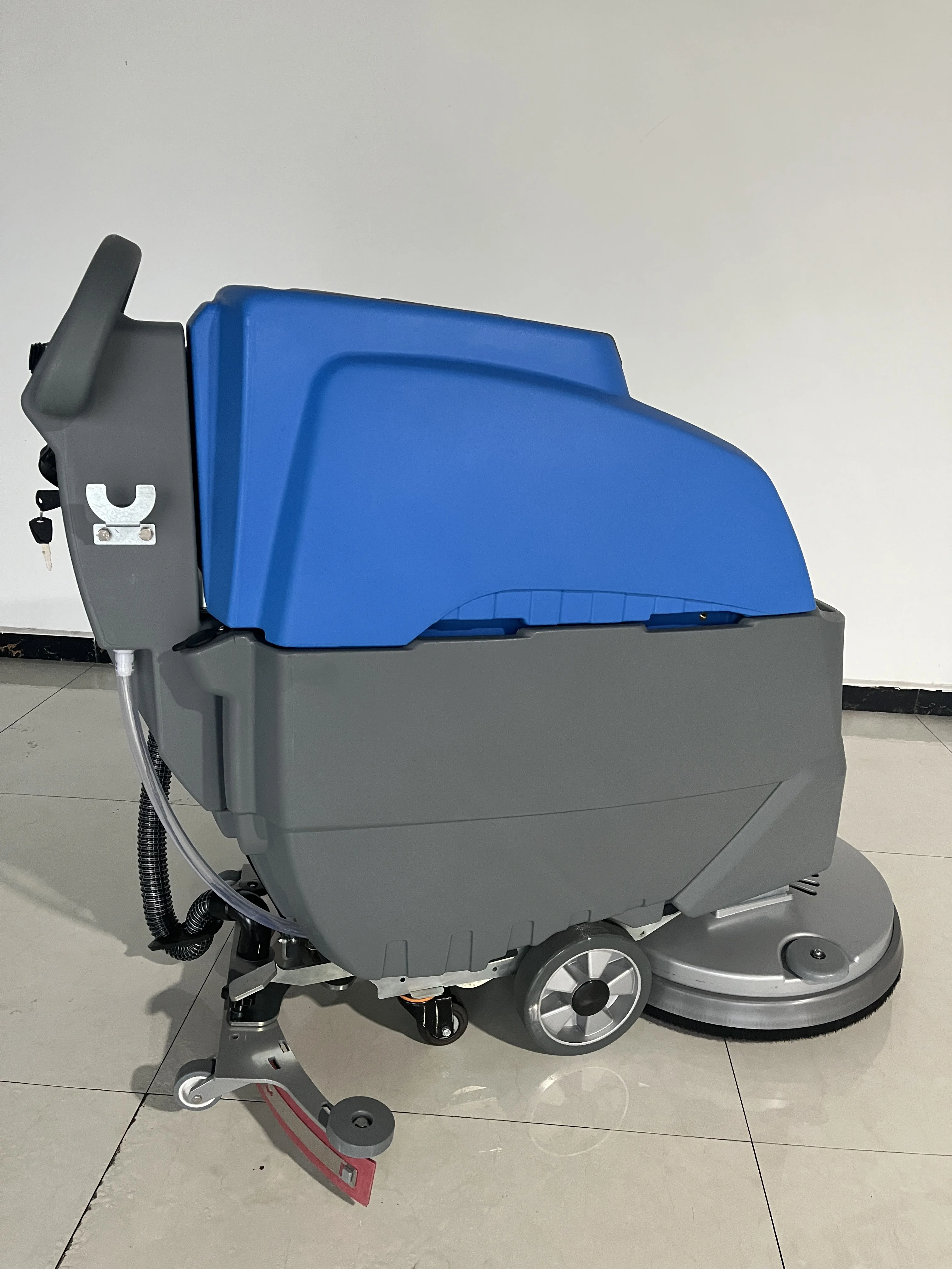 Battery-Powered Lightweight Walk-Behind Tight Area Floor Sweeper Cleaning That Get