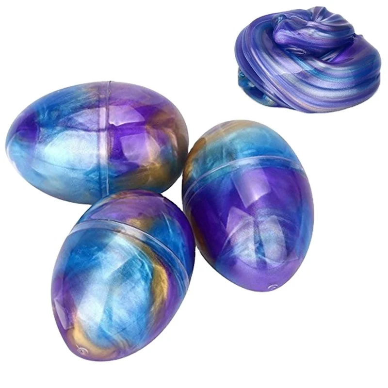 Beautiful Factory Direct Sale Crystal Galaxy Glitter Putty Charms egg slime slime slime  Kit Toys
