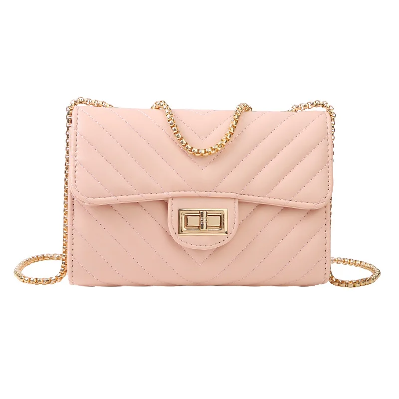 New Design Candy Color Cute Girl Bags Luxury Brand PU Leather Small Gift Bag