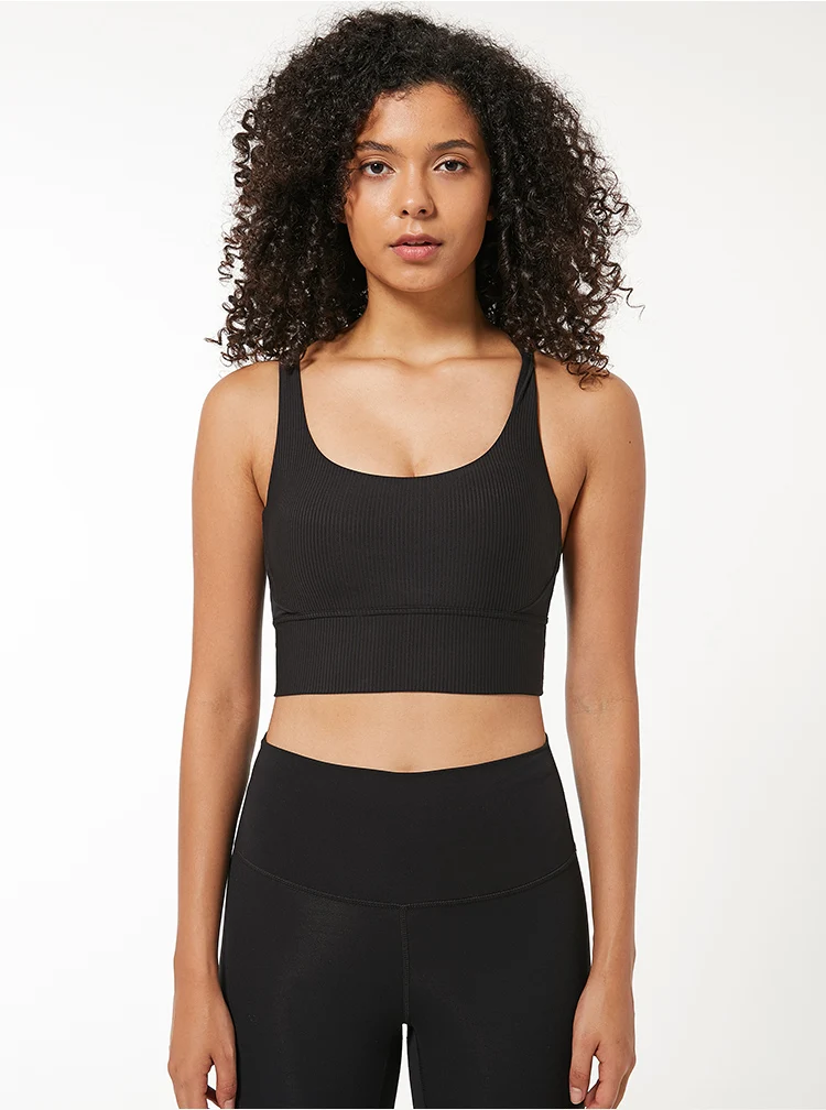 Favorable Price Gym Fitness Naked feeling Women Fitness Custom Sports Bra, High Strength Powerful Gym Fitness Yoga Bra