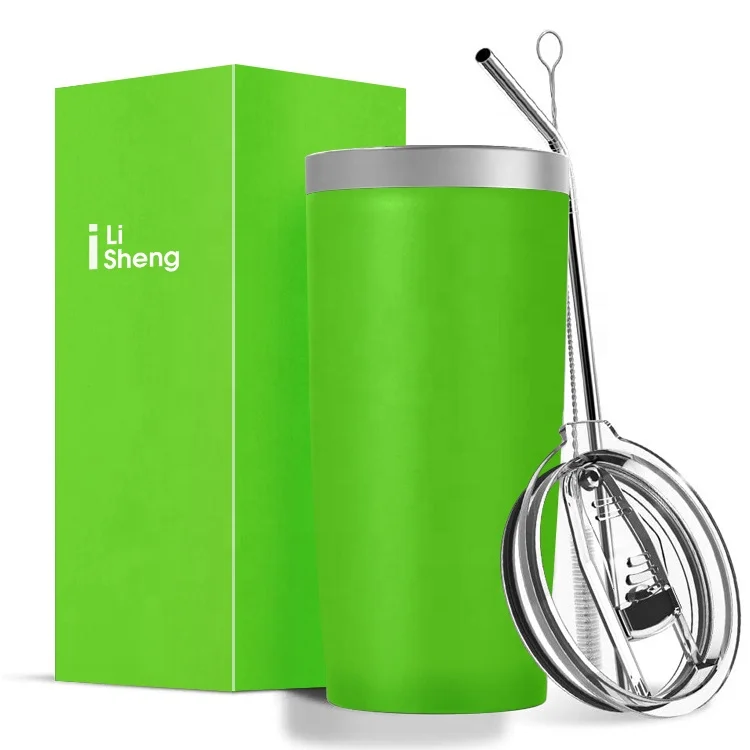 2021 New Design Double Wall Stainless Steel Thermal Vacuum Insulated BPA Free Outdoor Custom Powder Coated Travel Mugs