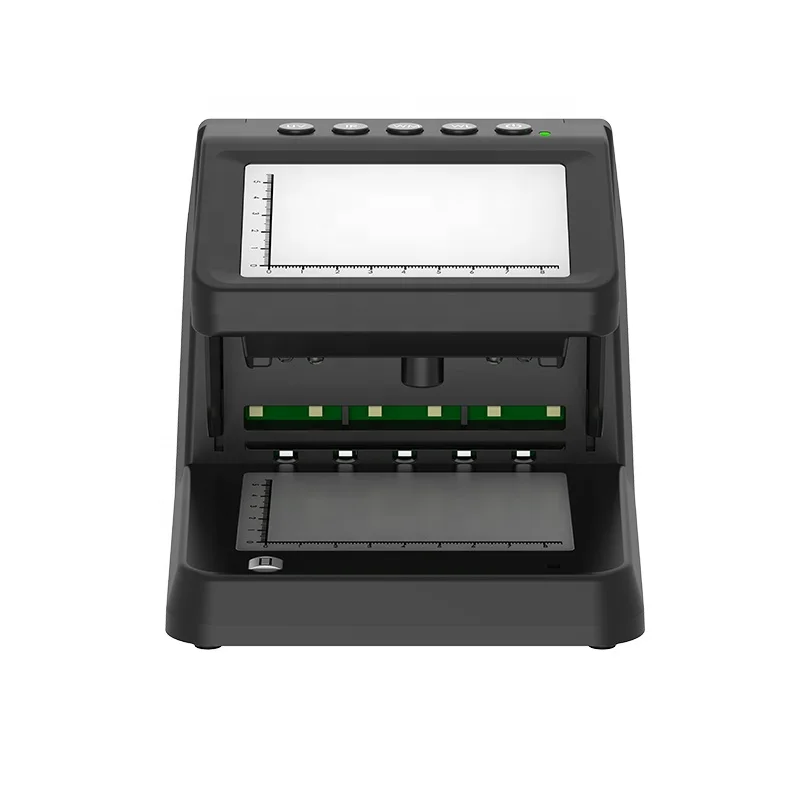 High Quality Big LCD Display Multi-Function Counterfeit Currency Money Detector UV+MG+WM+IR Magnifier Detection Bill Detector