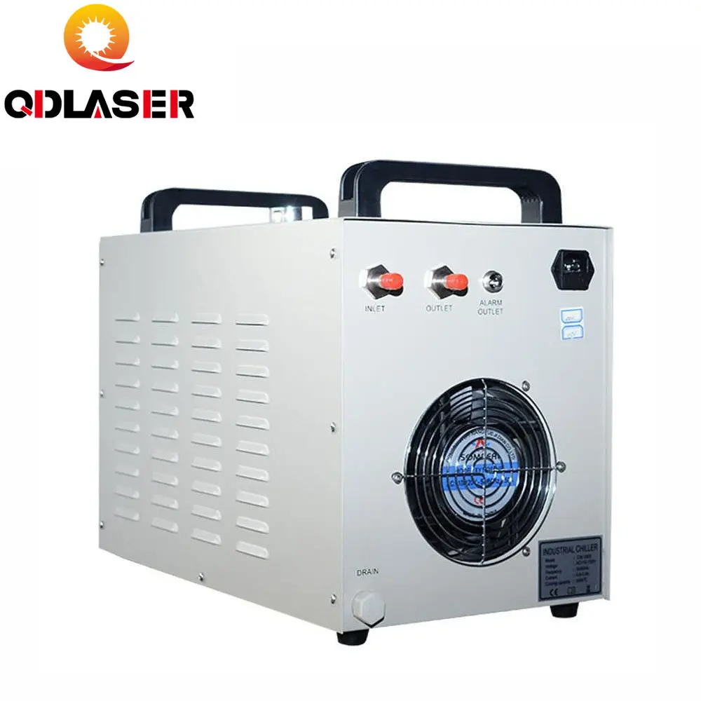 QDLASER CW-3000AG СО2 лазерный охладитель воды для охлаждения одной лазерной трубки 80 Вт