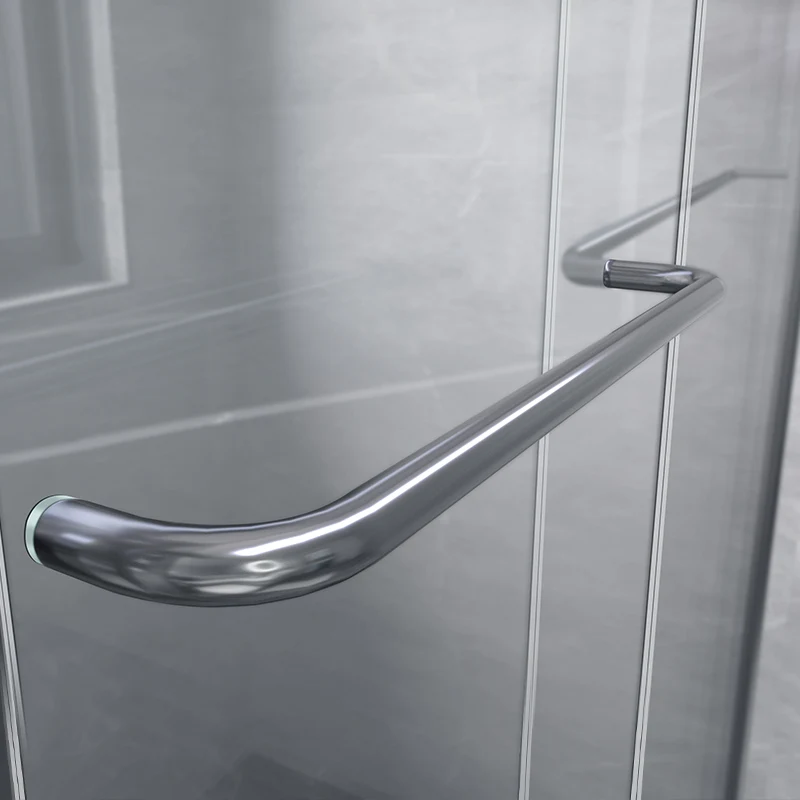 Frameless Sliding Doors China manufacturer  Sliding Tempered Clear Glass Bathroom Tempered Glass Cabin Bathroom Shower Door