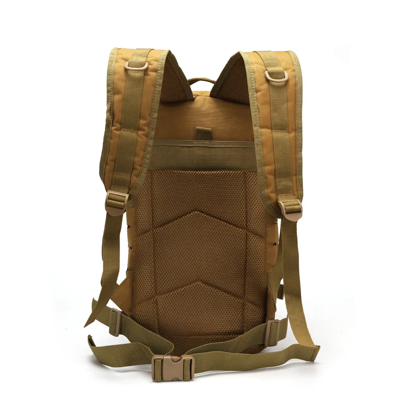 1201 Custom Wholesale OEM Camouflage Outdoor Mountain Climbing Tactical Blank Black Mens Work Backpack