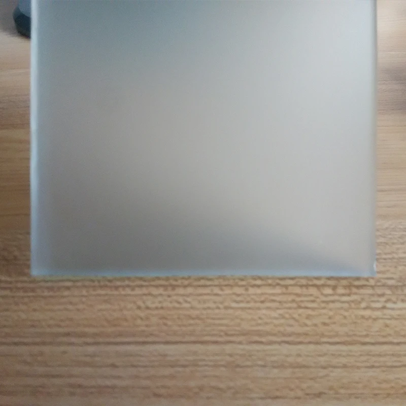 High Quality China Factory price acid etched glass frosted glass for optical diffuser