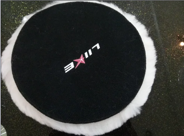 High quality 100%weave wool polishing pad 3'inch