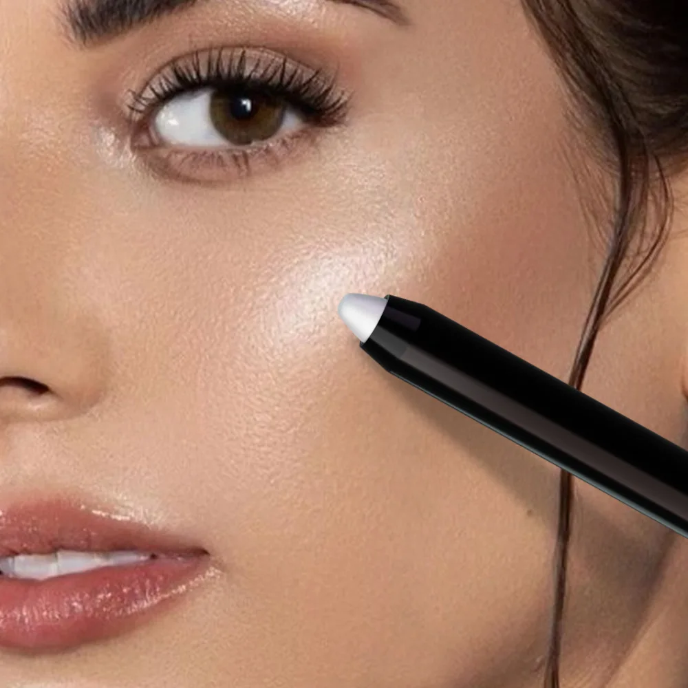 High Quality Matte Color Eye Shadow Pen Shimmer Glitter Eyeshadow Stick in Pearl Dark Bright Red