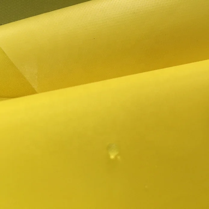 190T-210T Polyester Taffeta Fabric TPU Coating Thick Woven Pattern Bags/Tents/Clothes 100% Polyester Plain Garments Cars