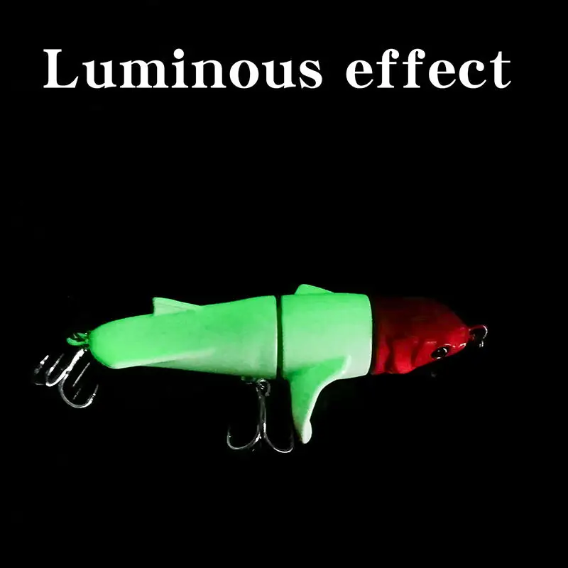 11cm 24g 10 Colors Artificial Hard Pencil Fishing Lure Propeller Lures Tractor Fishing Bait