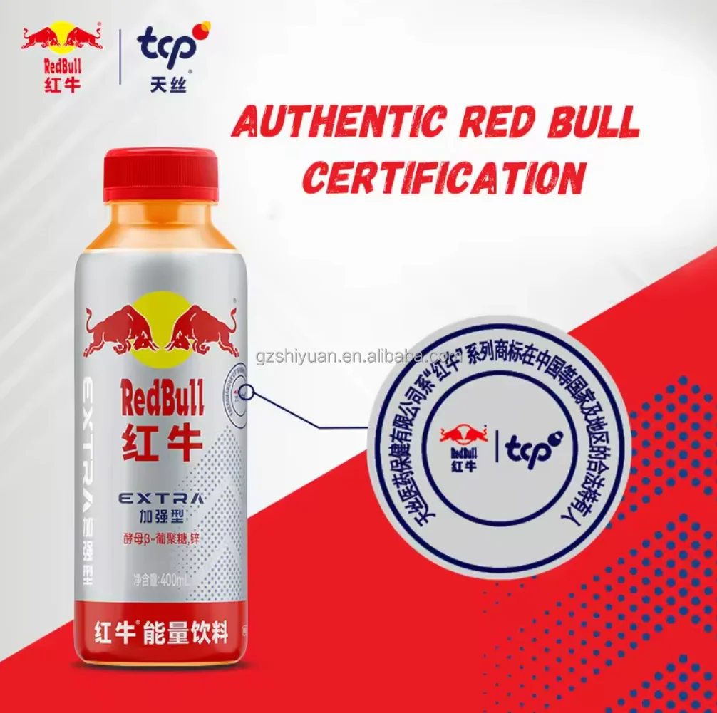 Limited Time Supply of High Quality 400ml Red Bulls Extra Energy Drinks Exotic Drinks with Taurine and Caffeine