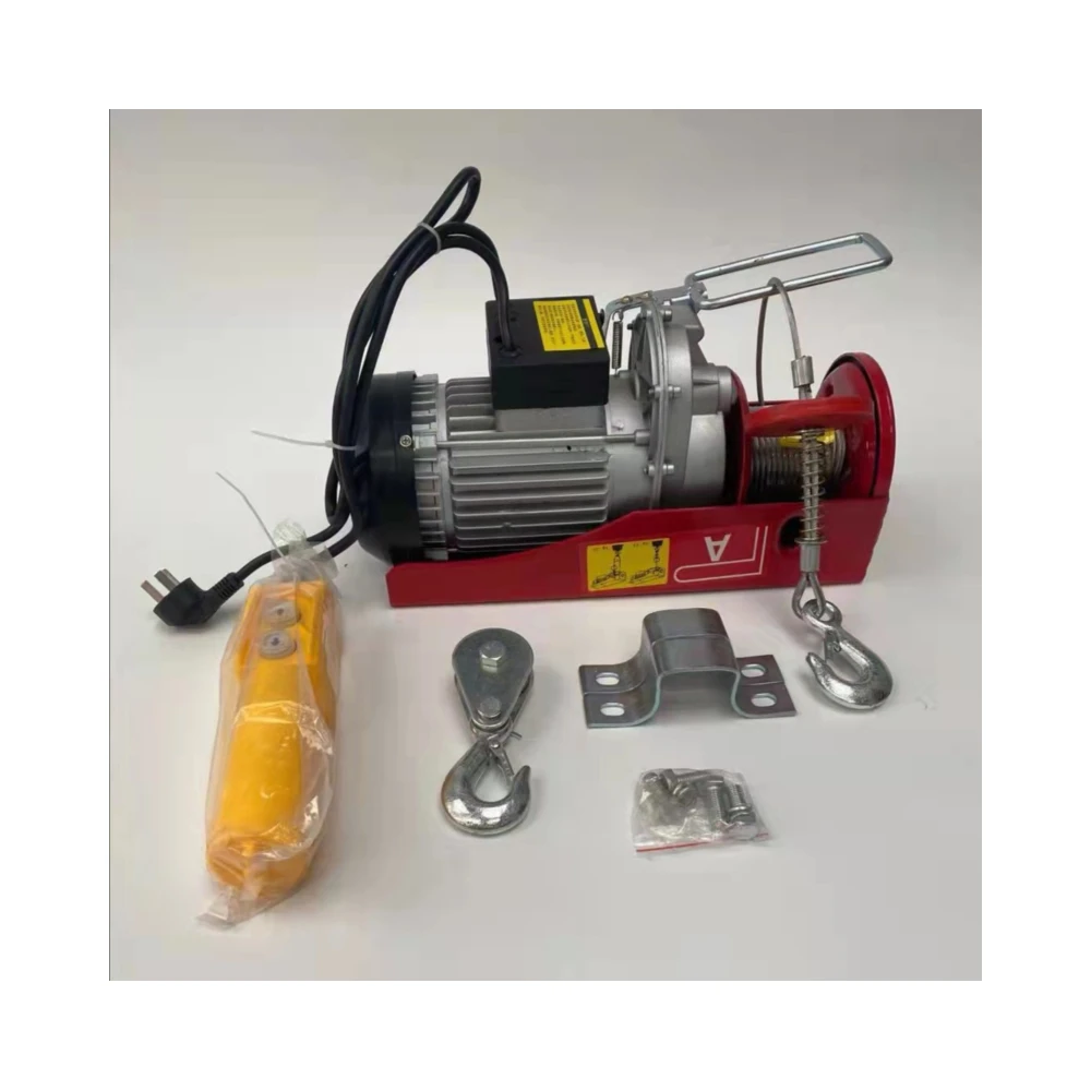 portable pa600 600kg remote control miniature micro small Mini pa type Electric Wire Rope Hoist