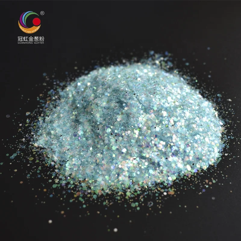 GH5210DD  High Quality Nail Sequin Cosmetic Glitter Powder Eco-Friendly PET Material Fine Craft Industrial Glitter