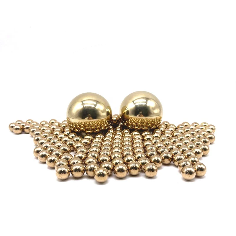custom brass ball High quality brass beads High Polished brass sphere