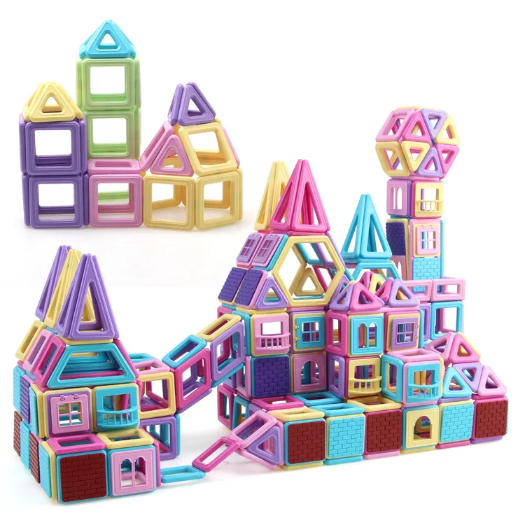 30pcs(Set) Magnetic Building Blocks Toys Kids Blocks & Model Building Toys Game DIY Construction Castle Building Block For Kids