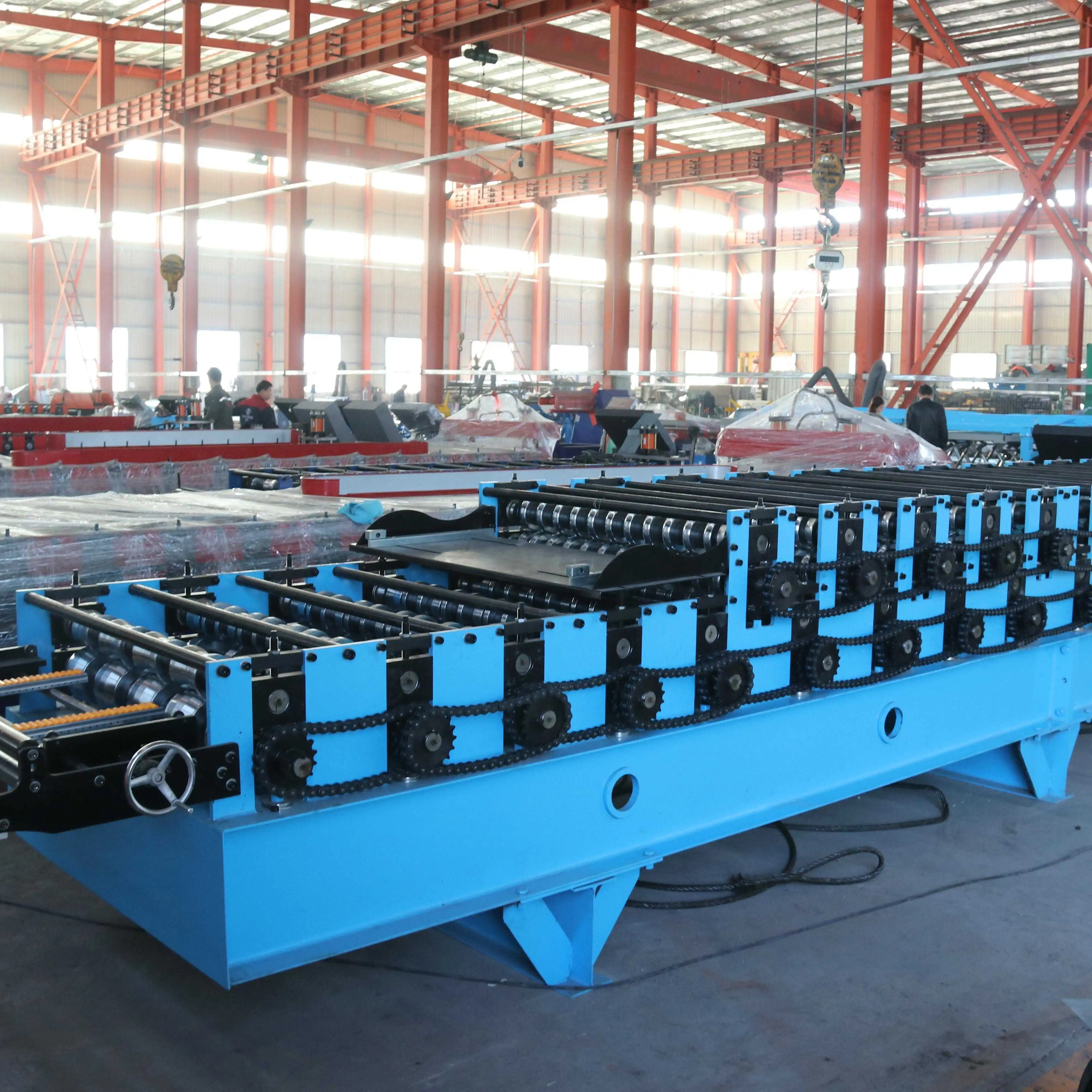 Best selling building material panel IBR roof tile sheet roll forming machine