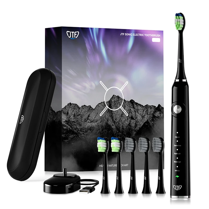 Wholesale custom eco friendly adult portable automatic super sonic electric toothbrush