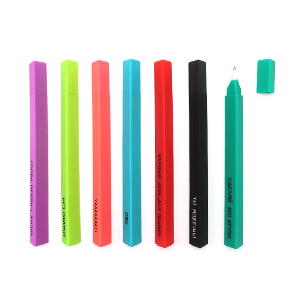 
Promotional gift custom logo ball pens personalized triangle ballpoint pen 