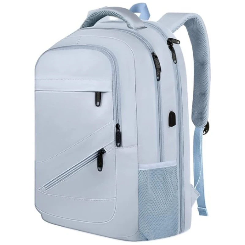 High Quality Large Canvas Backpack with USB Anti Theft Features New Simple Fashion Casual Business Travel for Teens Wholesale