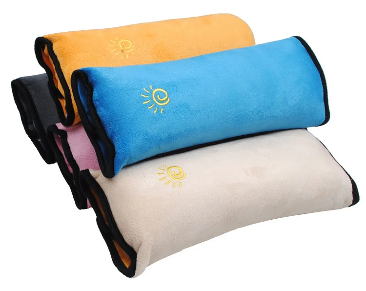 Multicolor Seatbelt Pillow For Kids In Car For Children Sleeping On The Way