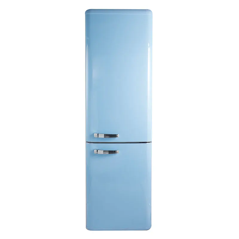 BCD258VX 2023 Factory customization Blue color grade 2 energy efficiency counter depth french door refrigerator