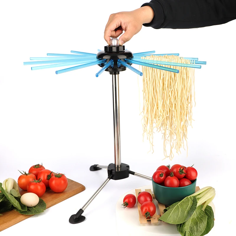
Amazon Premium Plastic 16 Bar Collapsible Pasta Drying Rack With One button Function 