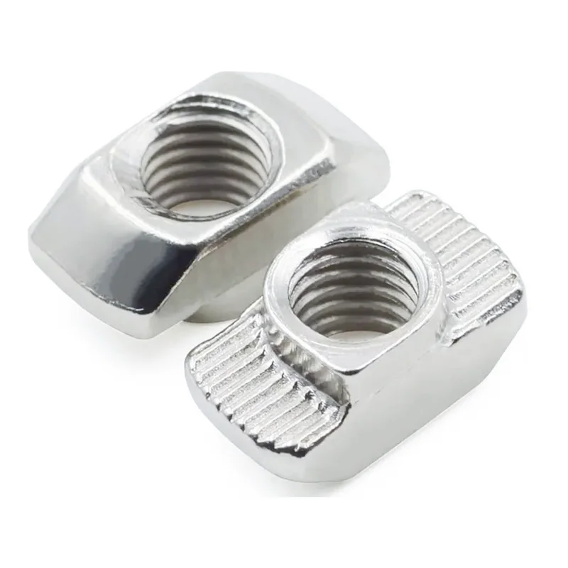 Wholesale M3 M5 M6 M8 T-nut Stainless Steel Hammer T Slot Nut for Aluminium Profile Slot