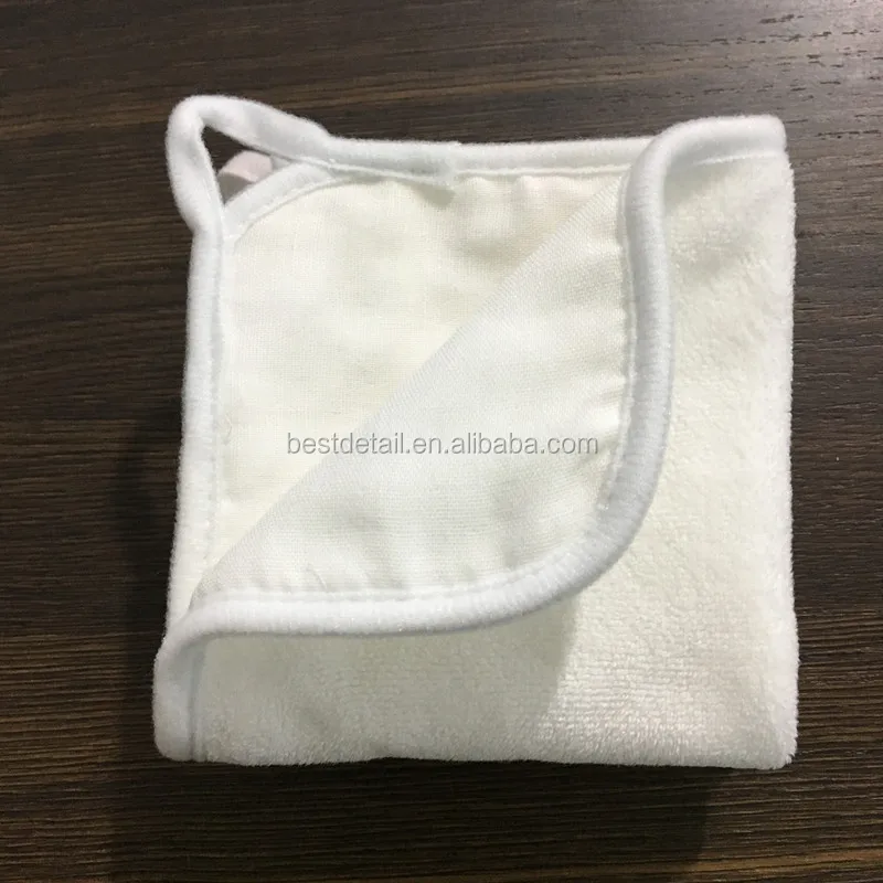 China Wholesale Dual Action Double Sided Exfoliate Face Cloths Facial Cleansing Cloth Muslin Microfiber Makeup Remover Towel