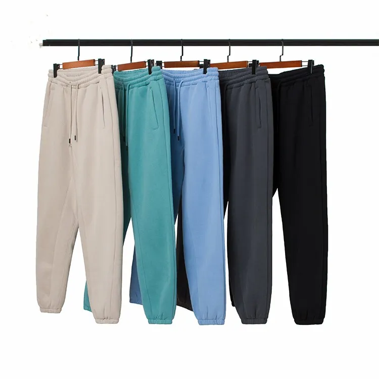 
High Quality Custom Men Fleece Sweatsuit Two Piece Set Sports hoodies with jogers set 