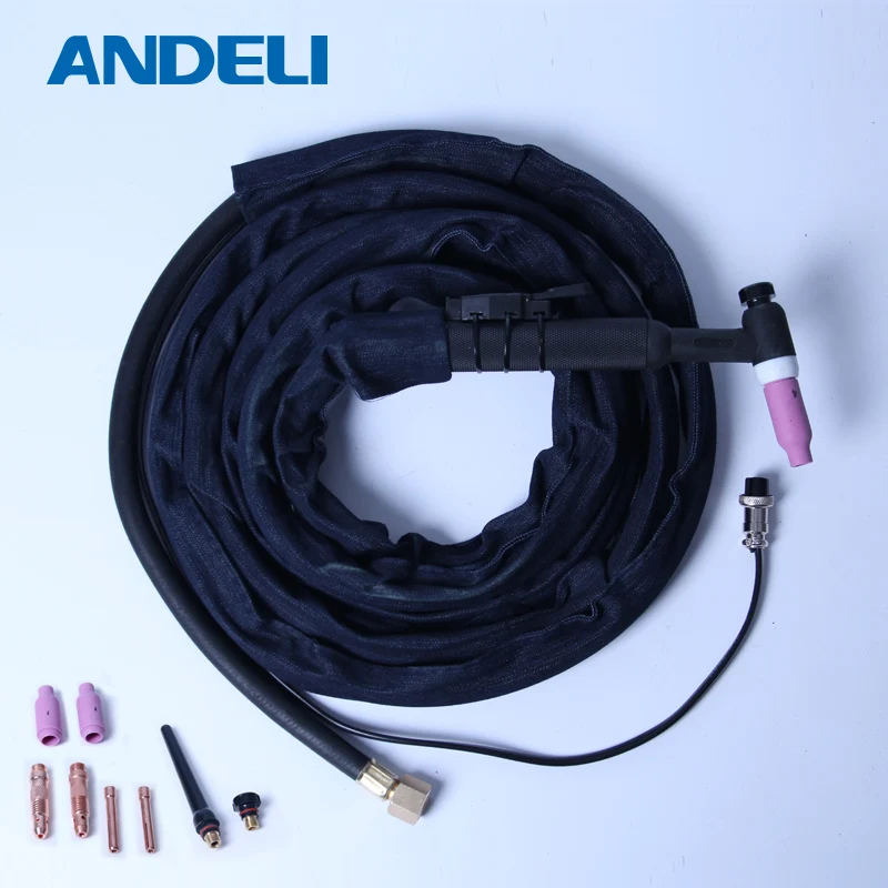 
ANDELI WP-26 4m AC/DC TIG torch welding gun for AC/DC TIG welding machine TIG welding torch 